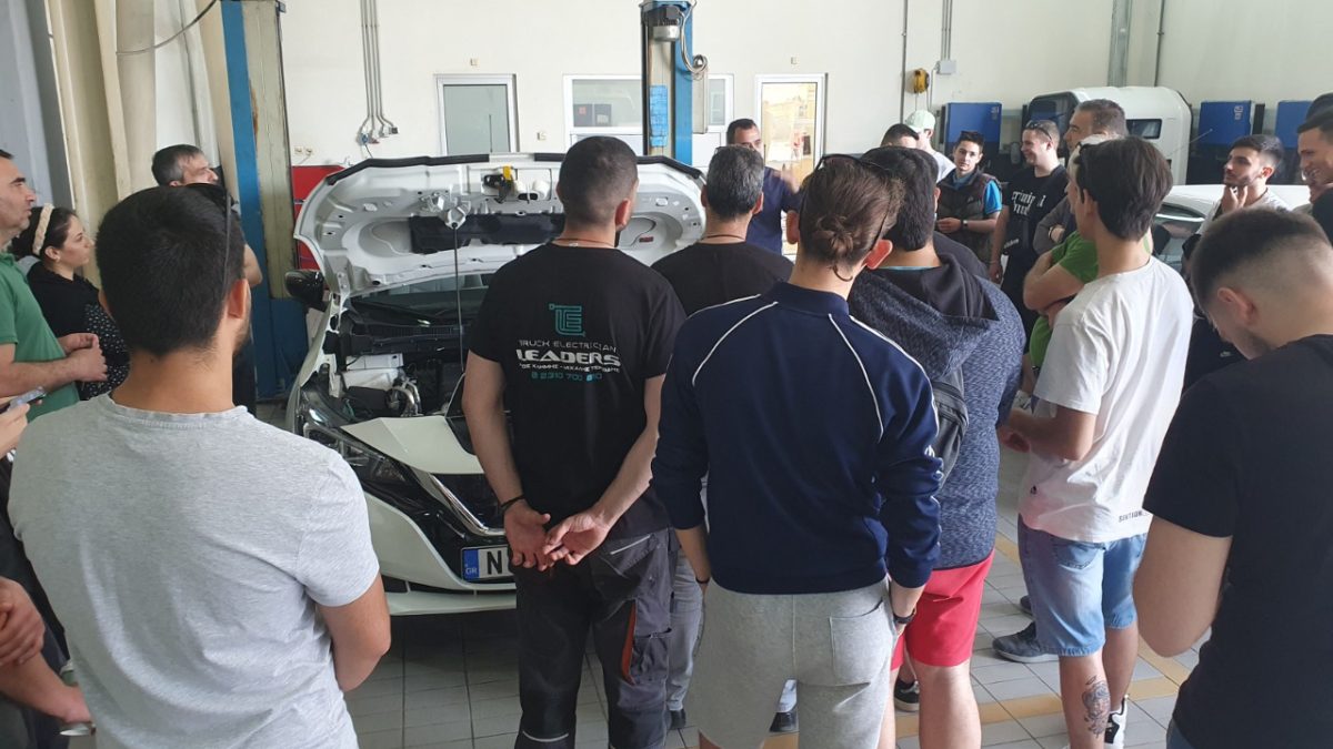 ΙΕΚ Ευόσμου Nissan Θεοχαράκης επίσκεψη 2023