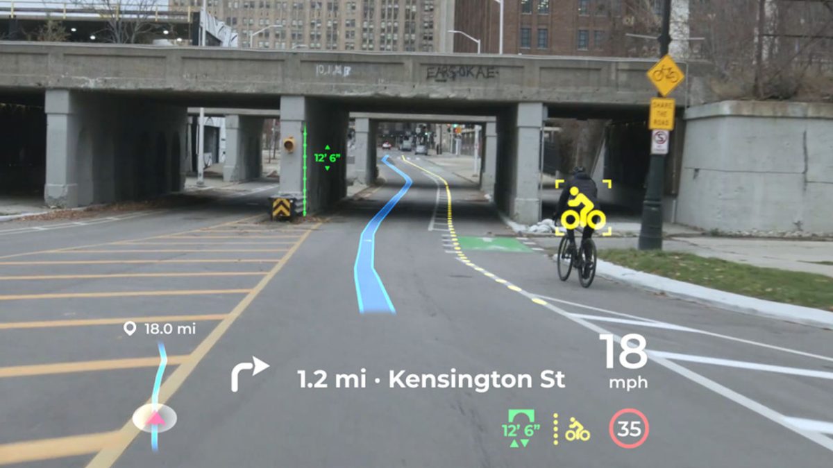 Panasonic AR HUD 2021 CES