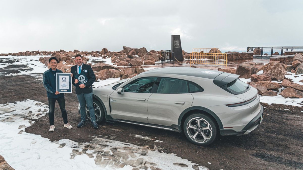 Porsche Taycan ρεκόρ