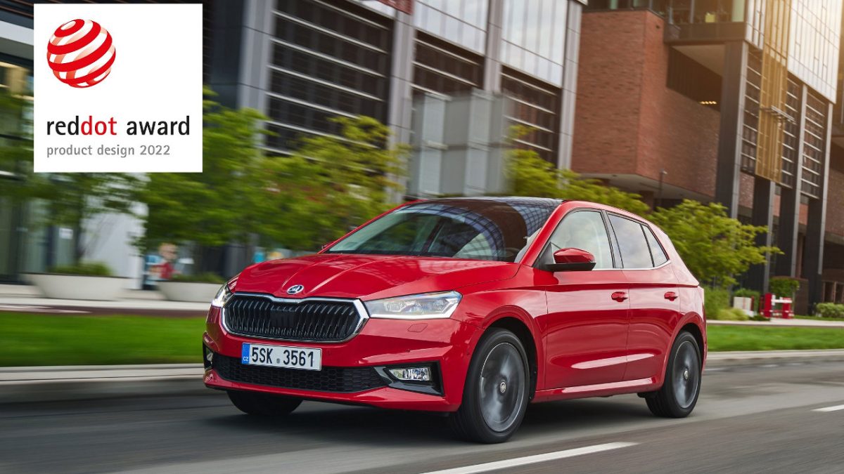 Skoda Fabia βραβείο Red Dot 2022