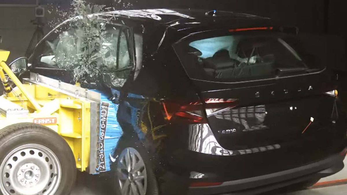 Skoda Fabia Crash Test