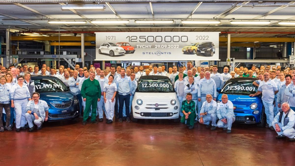 Stellantis εργοστάσιο παραγωγής Tychy ορόσημο 2022