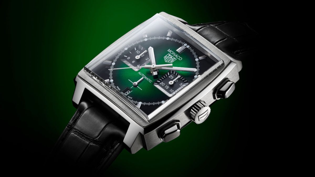 Tag Heuer Monaco Green Dial