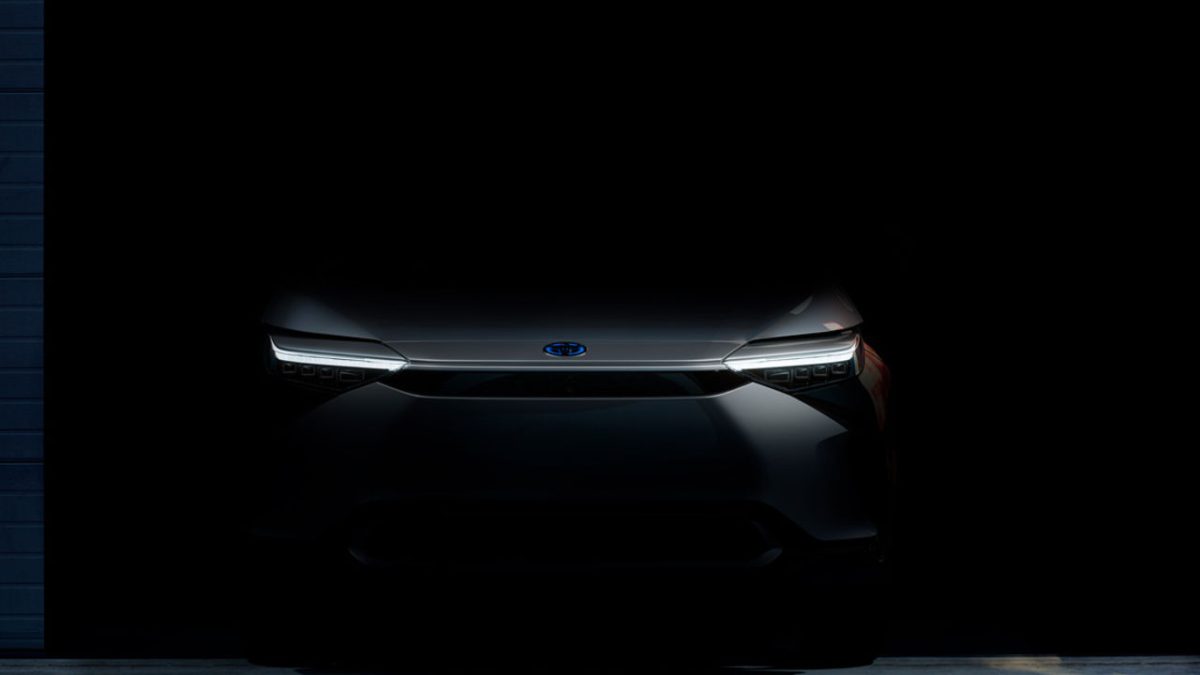 Ηλεκτρικό SUV Toyota 2021 teaser