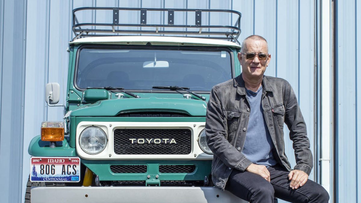 toyota land cruiser tom hanks
