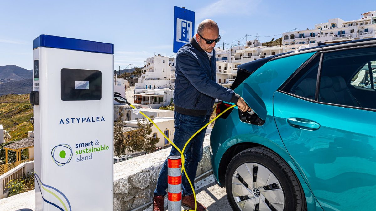 Αστυπάλαια VW Goup εξηλεκτρισμός 2022