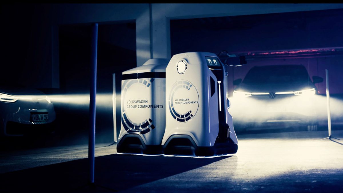 Αυτόνομα ρομπότ φορτιστές Volkswagen