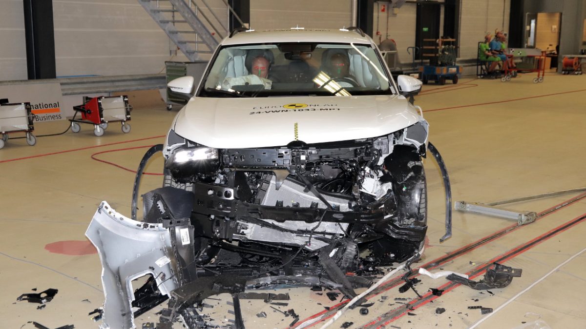 Euro NCP δοκιμές πρόσκρουσης VW Tiguan 2024
